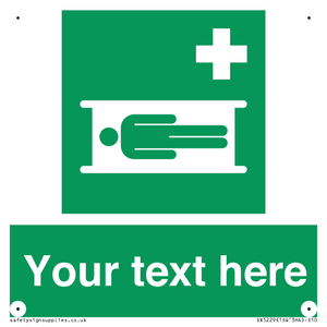 Custom Stretcher Sign